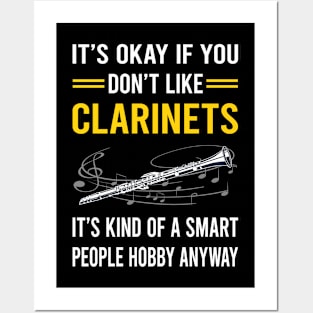 Smart People Hobby Clarinet Posters and Art